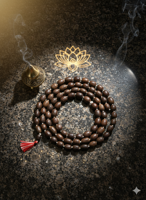 108 Original Lotus Seed (Kamal Gatta) Japa mala Beans