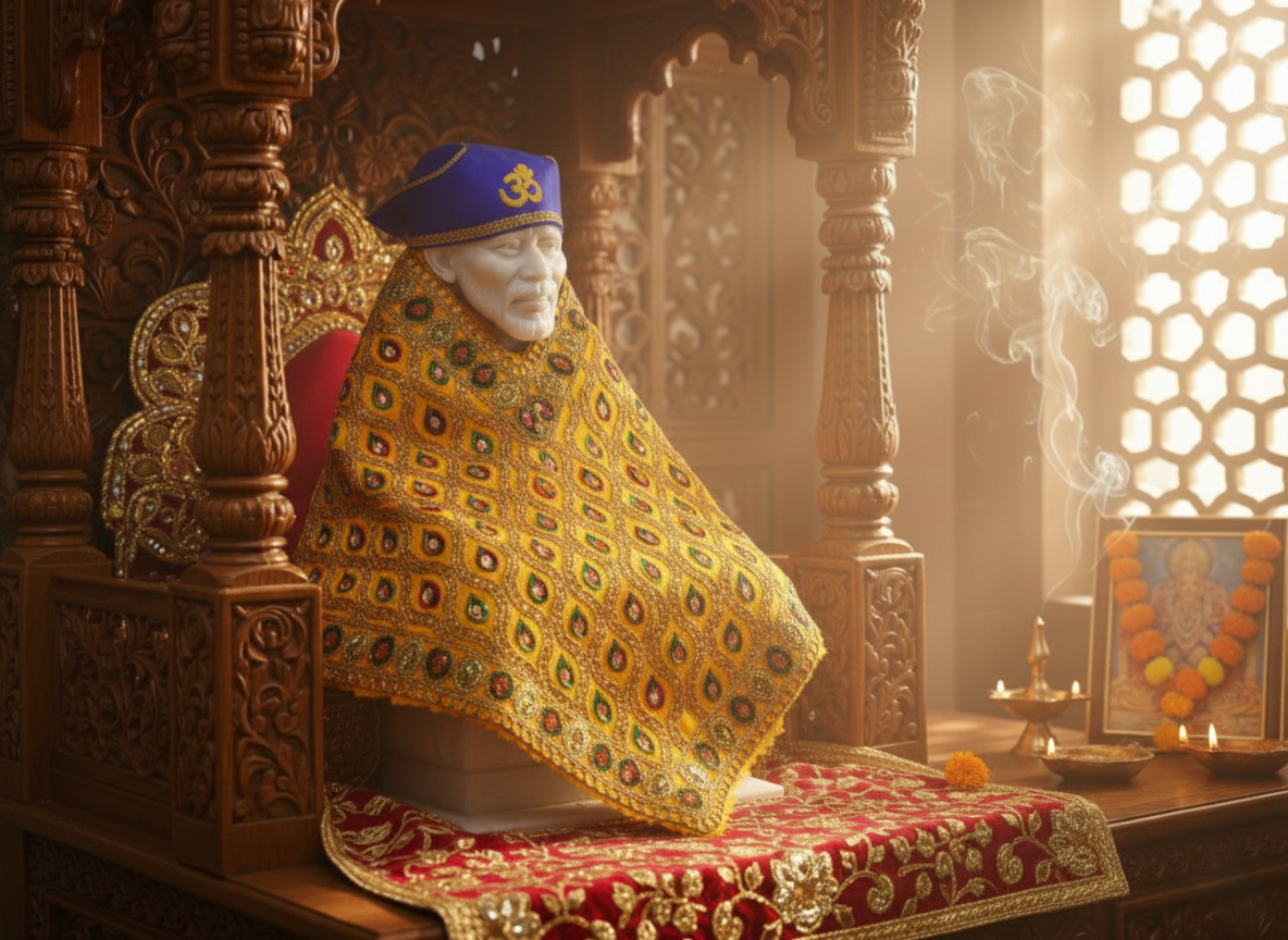 Sai baba no 4 size Dress for 3feet baba