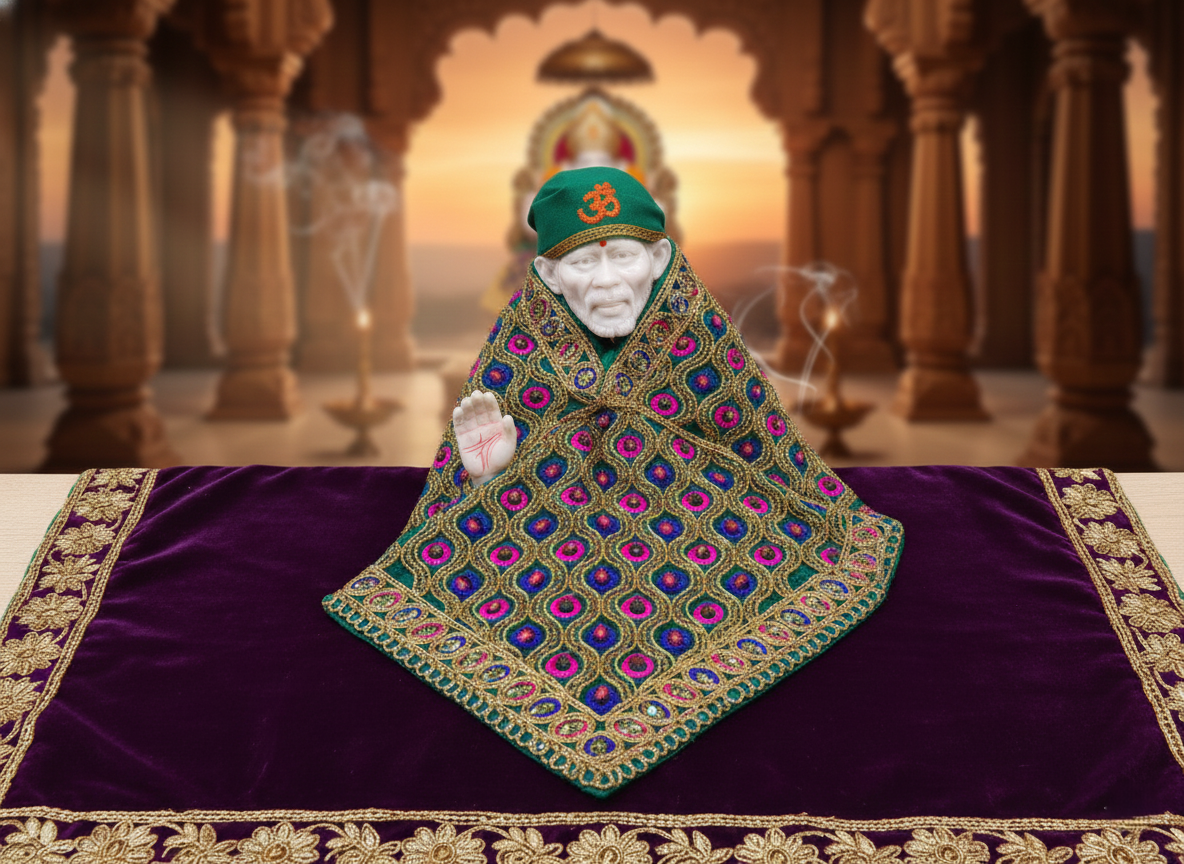 Sai baba no 4 size Dress for 3feet baba