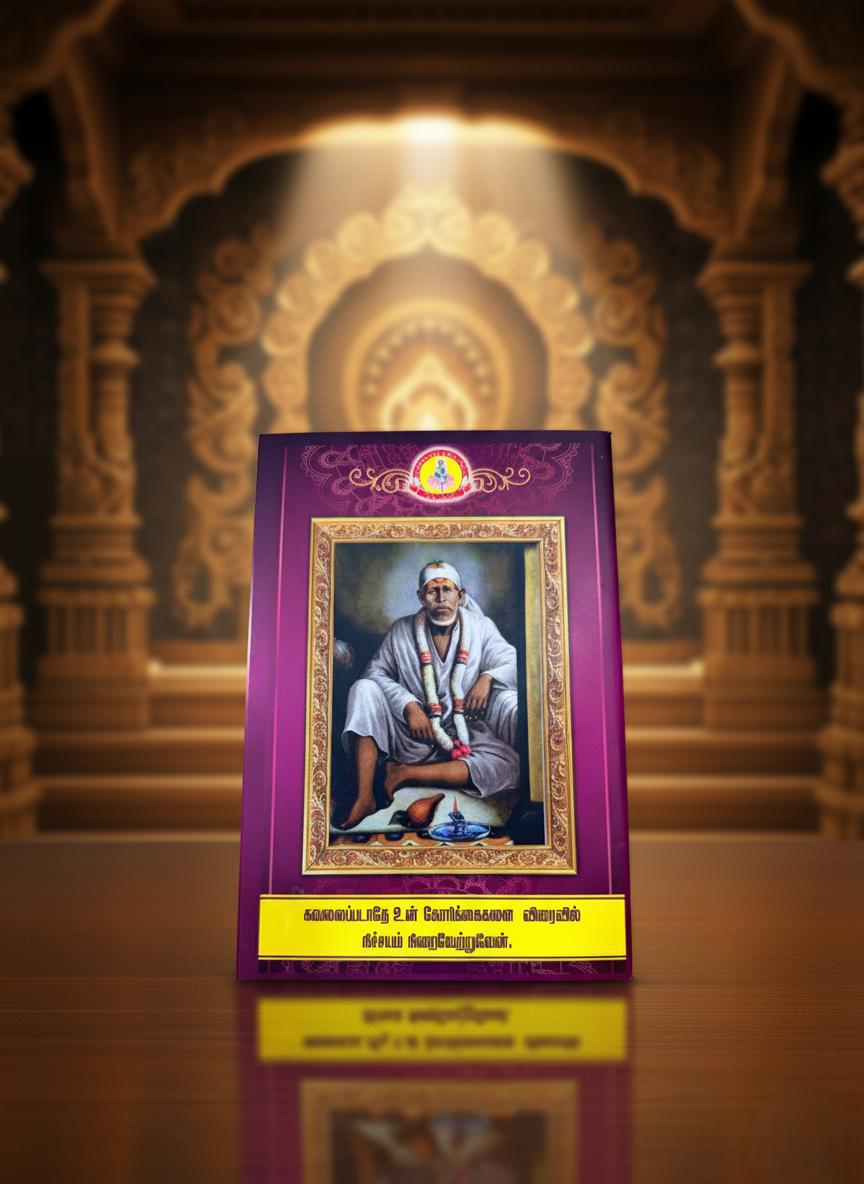 Sai StavanManjari book- Tamil Translation