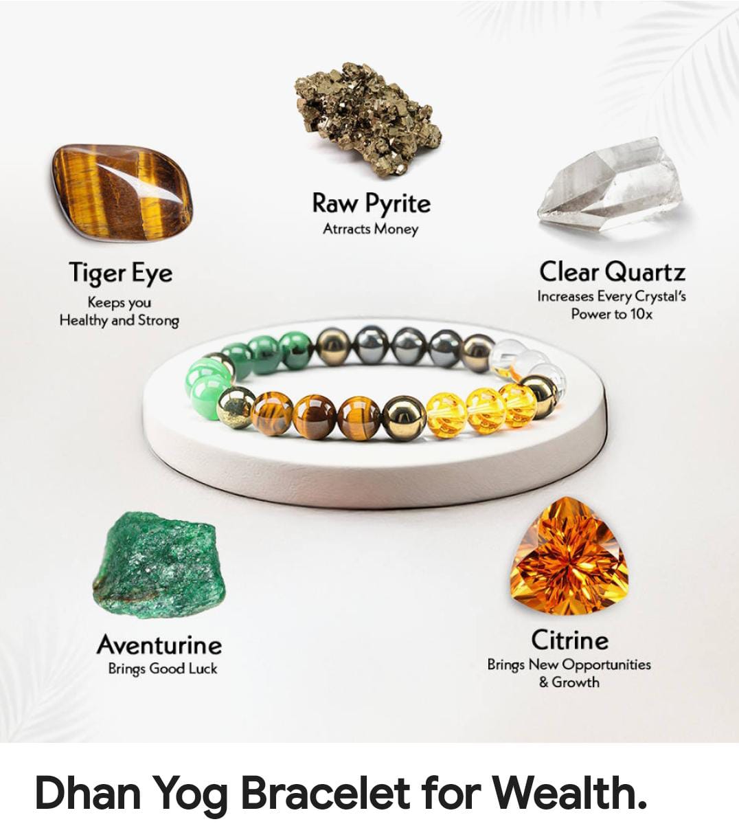 Dhan Yog Bracelet for Wealth( MONEY) Beans